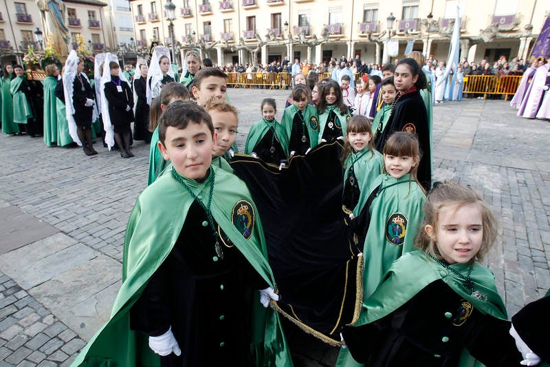 Procesión del Rompimiento del Velo en Palencia