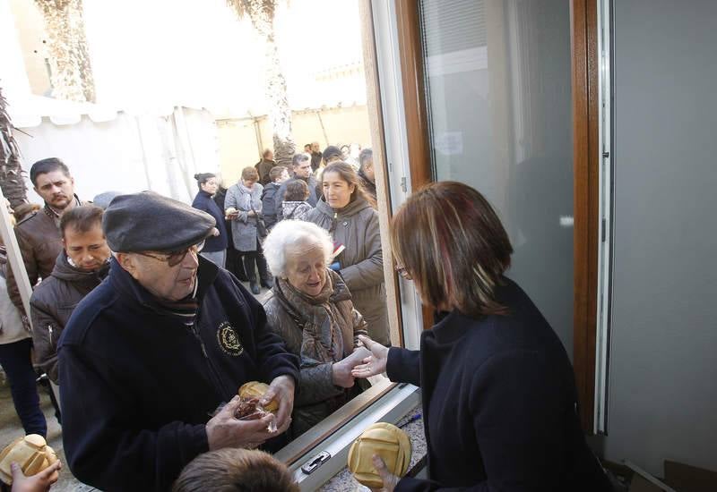 Día de fiesta y colación en las cofradías palentinas