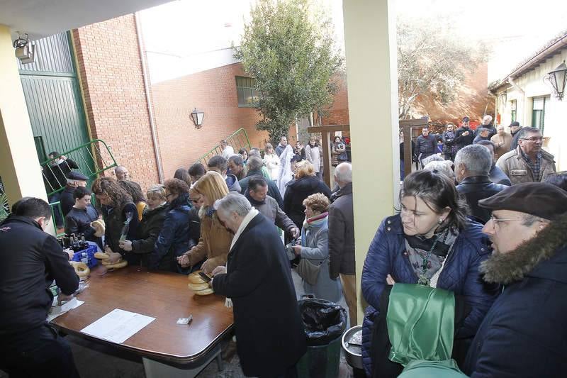 Día de fiesta y colación en las cofradías palentinas