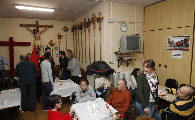 Día de fiesta y colación en las cofradías palentinas