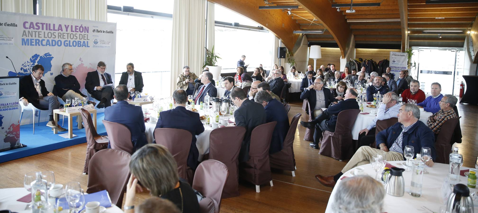 Jornada &#039;Castilla y León ante los retos del mercado global&#039; organizada por El Norte de Castilla y el CES