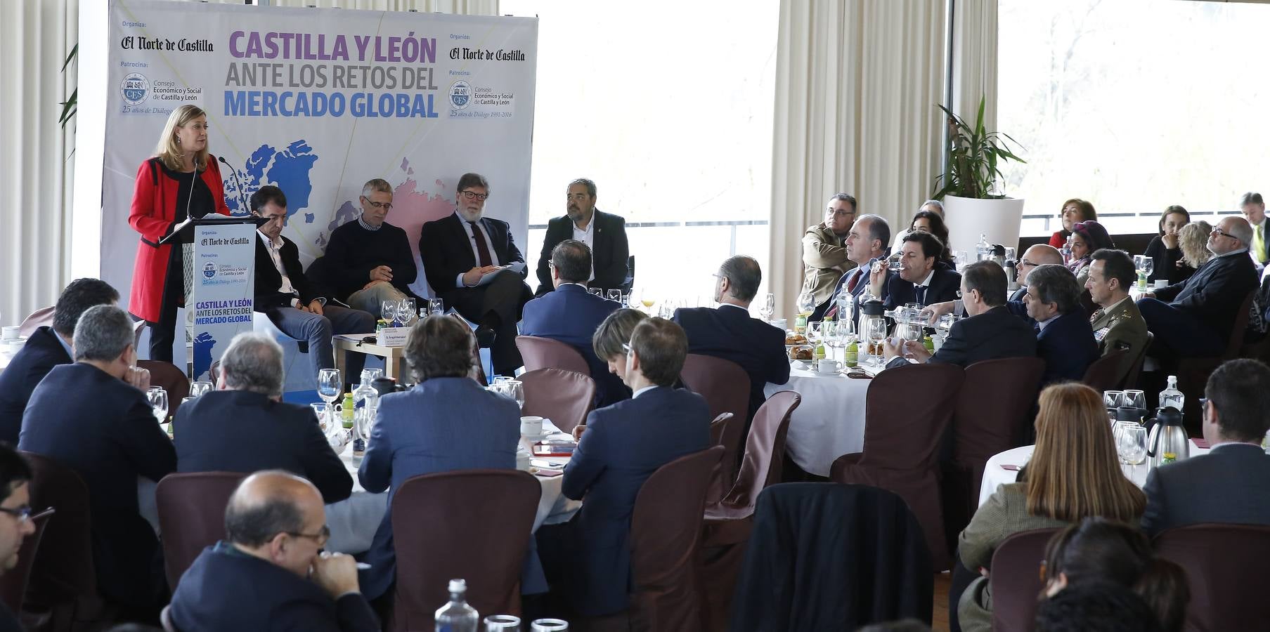 Jornada &#039;Castilla y León ante los retos del mercado global&#039; organizada por El Norte de Castilla y el CES