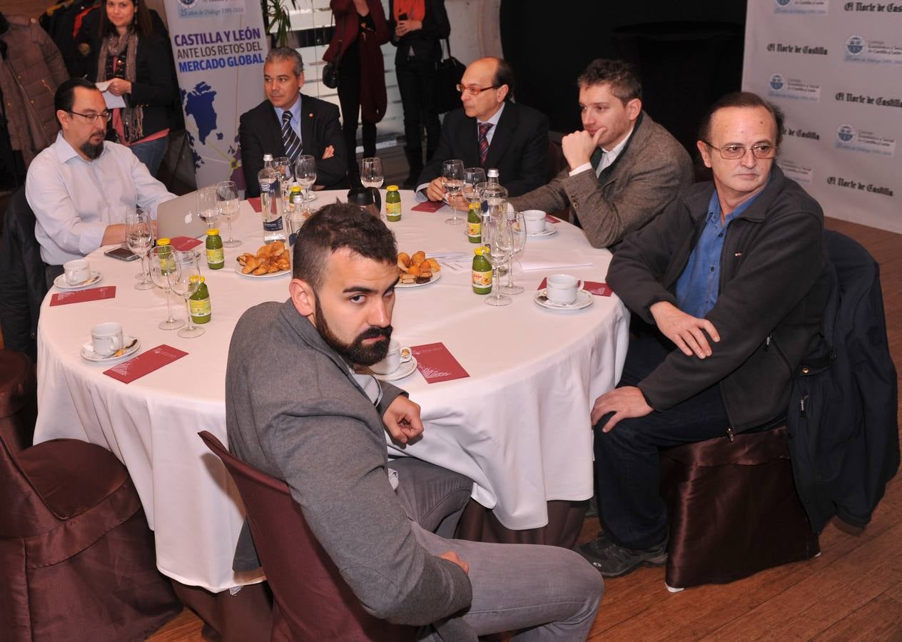 Jornada &#039;Castilla y León ante los retos del mercado global&#039; organizada por El Norte de Castilla y el CES