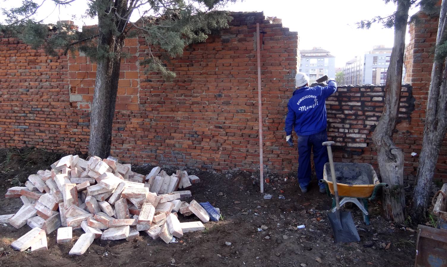 Tapiado del cuartel de Artillería