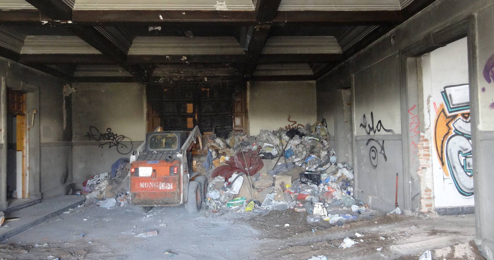 Tapiado del cuartel de Artillería