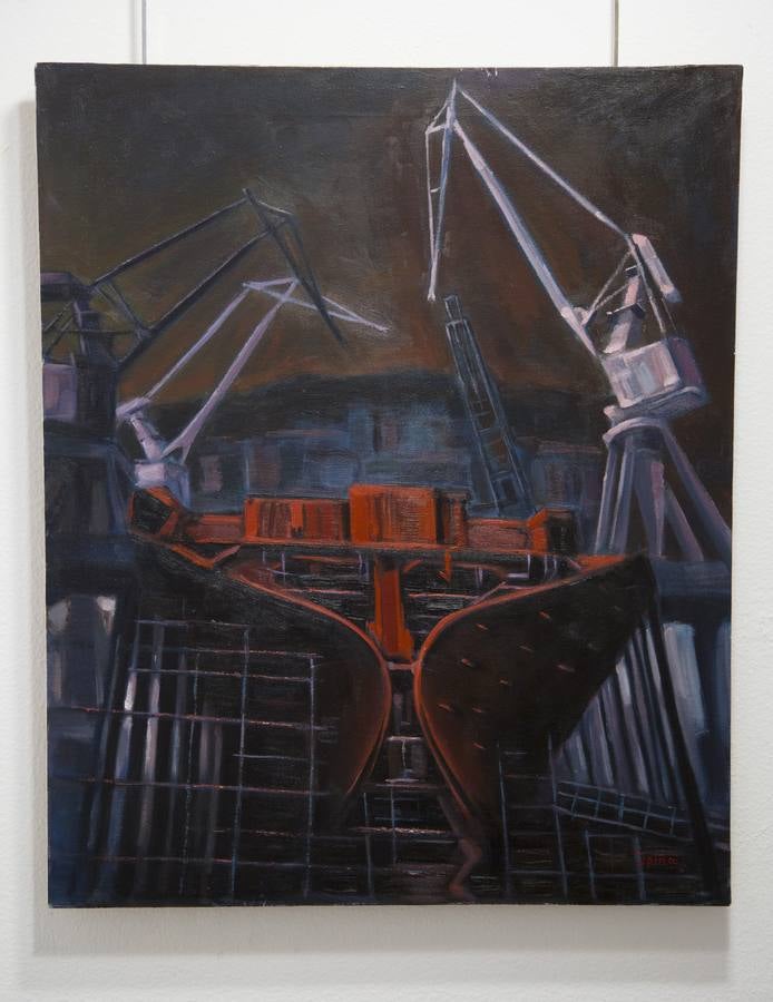 Exposición de Ignacio Ipiña en la sala del BBVA