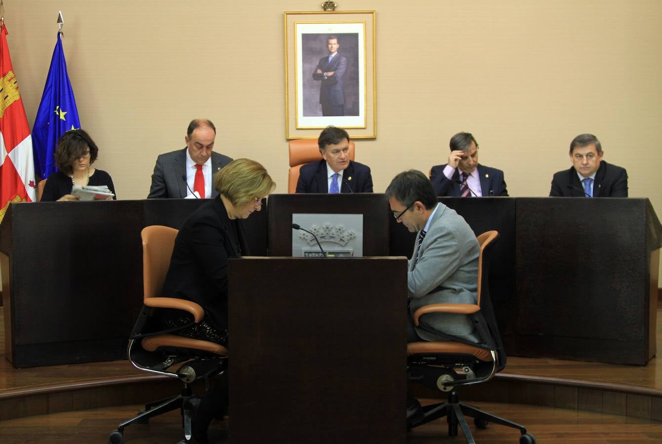 Pleno en la Diputación de Segovia