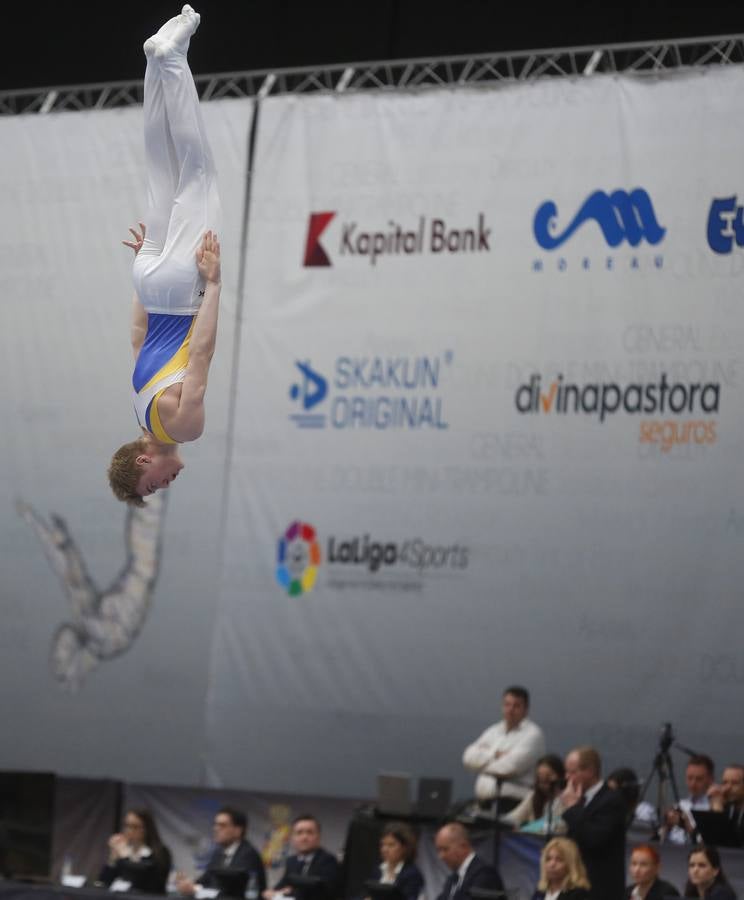El Campeonato Europeo de Trampolín reúne en el Pisuerga a más de 700 gimnastas