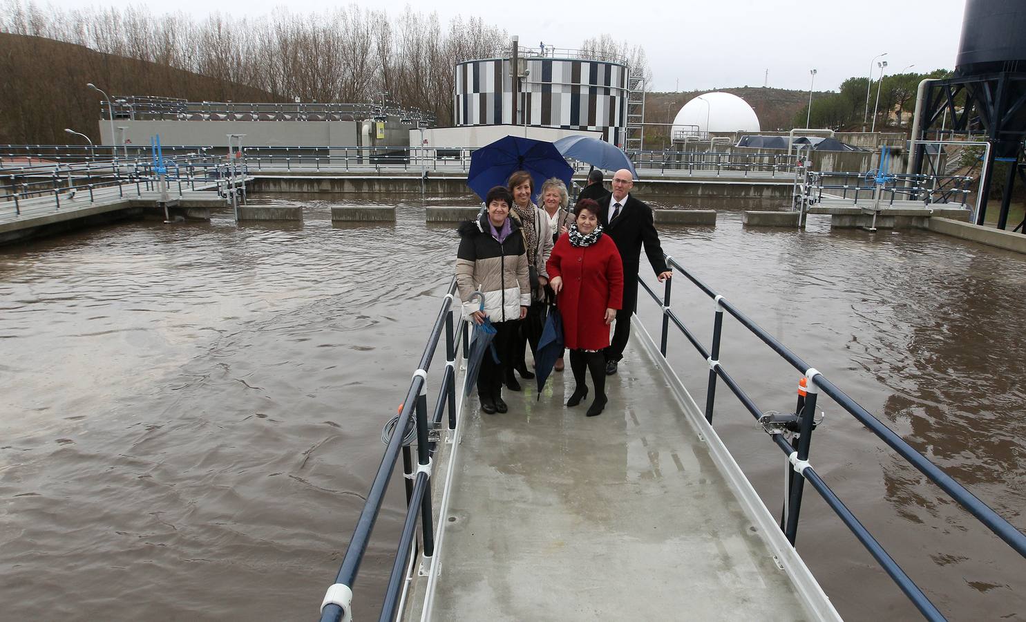 Nuevas instalaciones de la Estación Depuradora de Aguas Residuales (Edar) de Segovia