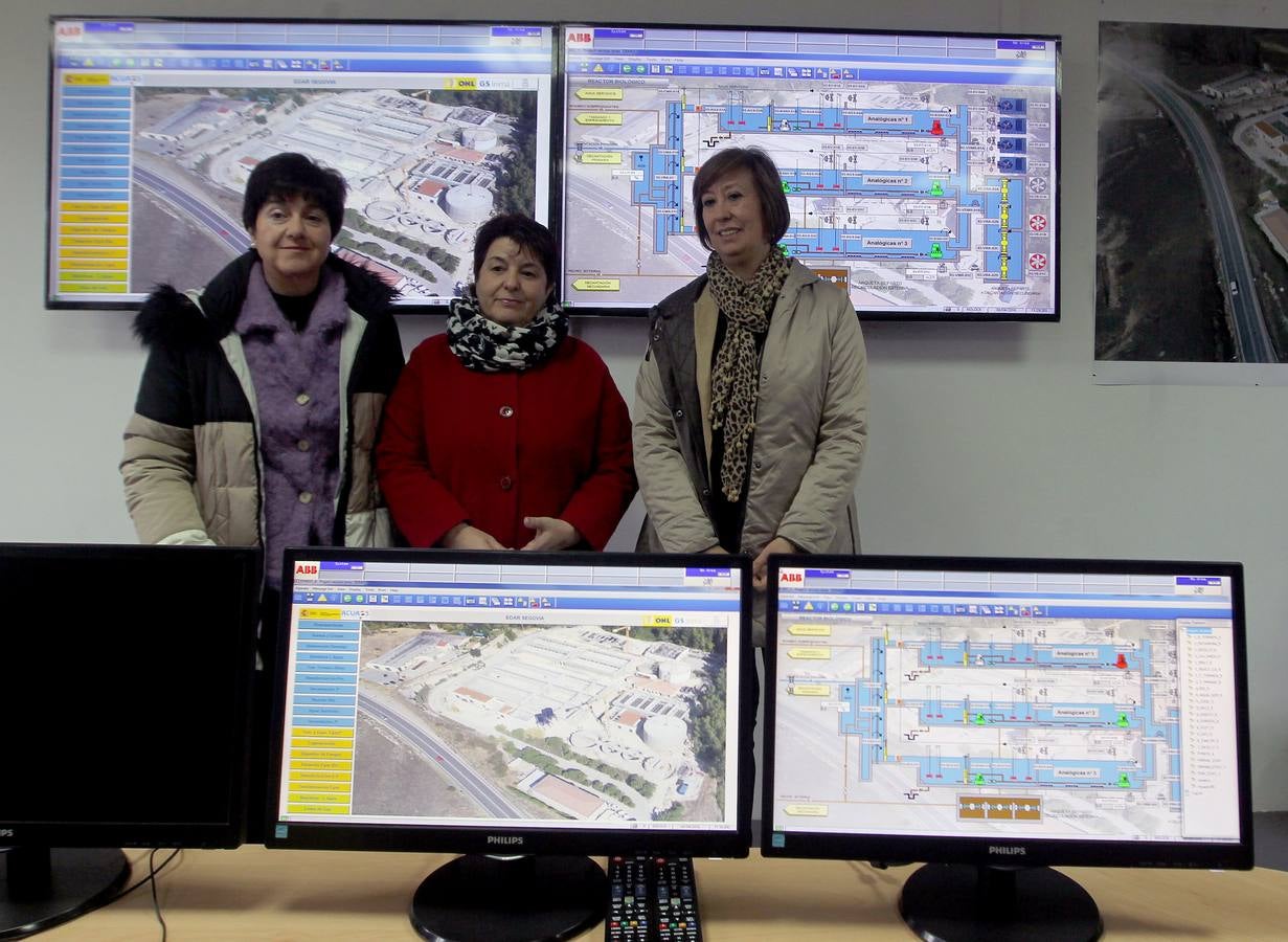 Nuevas instalaciones de la Estación Depuradora de Aguas Residuales (Edar) de Segovia