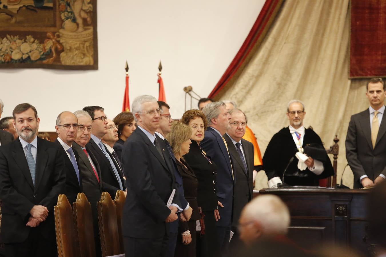 Los Reyes presiden en Salamanca la investidura honoris causa de Víctor García de la Concha y José Narro (2/2)