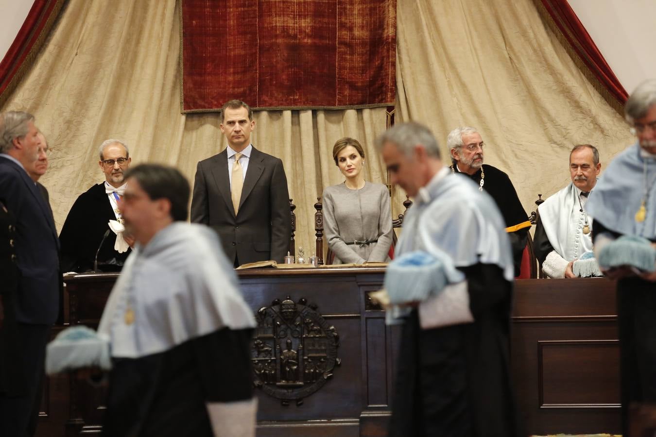 Los Reyes presiden en Salamanca la investidura honoris causa de Víctor García de la Concha y José Narro (2/2)