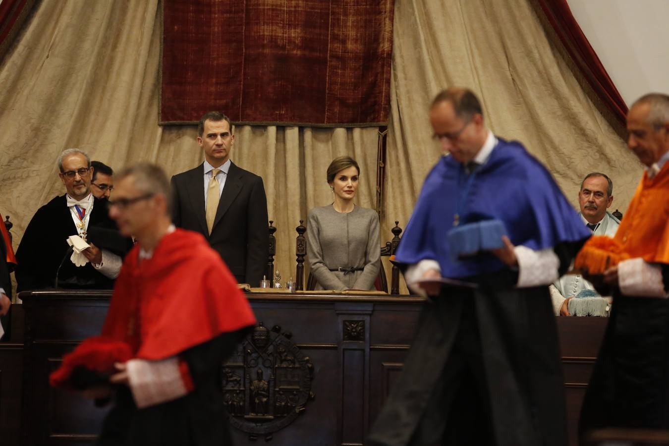 Los Reyes presiden en Salamanca la investidura honoris causa de Víctor García de la Concha y José Narro (2/2)