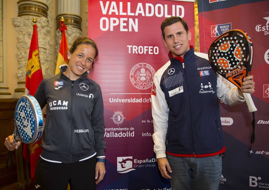 Presentación del Pádel Pro Tour en el Ayuntamiento de Valladolid