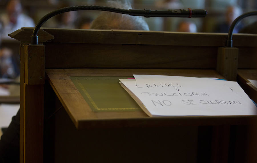 Pleno en el Ayuntamiento de Valladolid