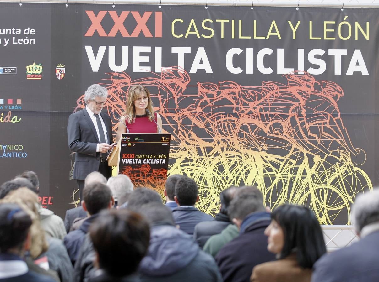 Acto de presentación de la XXXI Vuelta Ciclista a Castilla y León