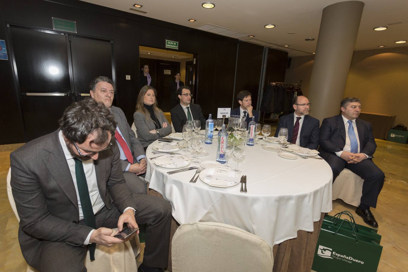 Los exministros Alberto Ruiz Gallardón y Cristina Garmendia participan en el foro empresarial &#039;Diálogos para el desarrollo&#039;