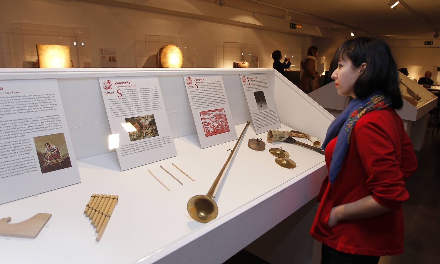 La Casa Revilla acoge la exposición &#039;Sonando Cervantes. Instrumentos musicales en tiempos de El Quijote&#039;