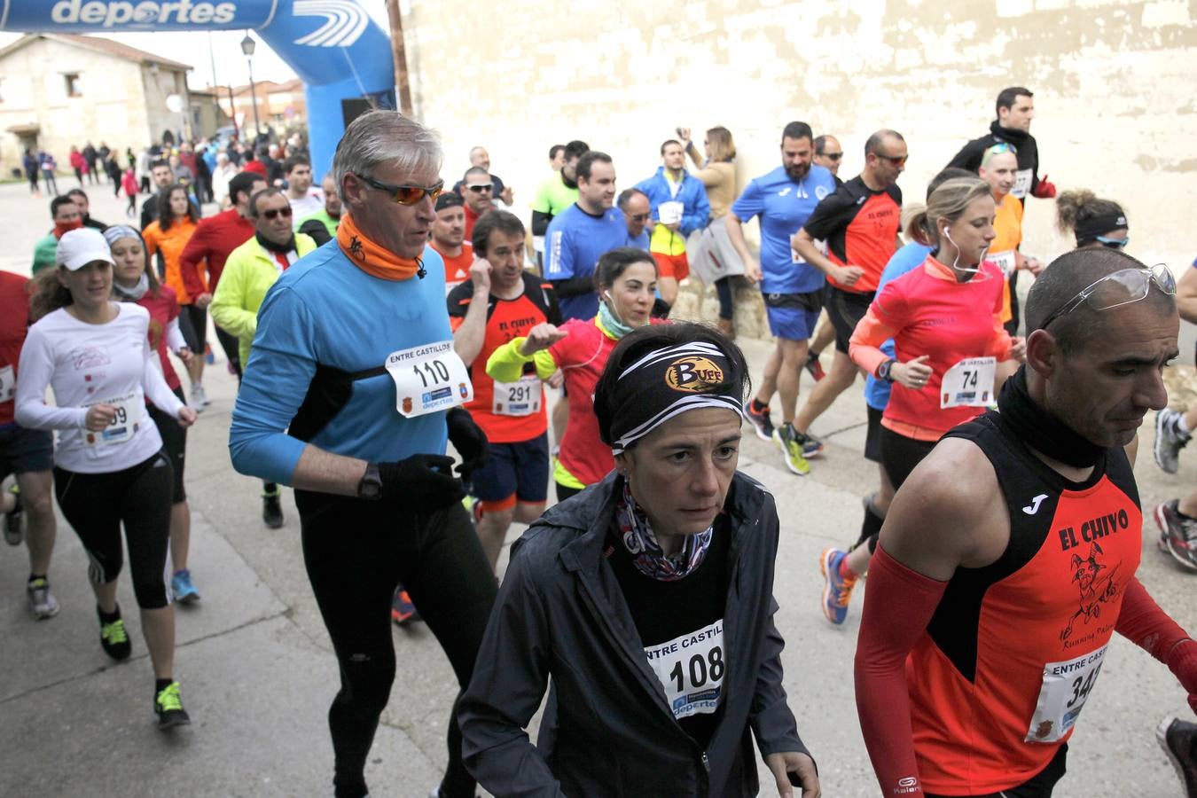 III Carrera Entre Castillos, entre Fuentes de Valdepero y Monzón de Campos