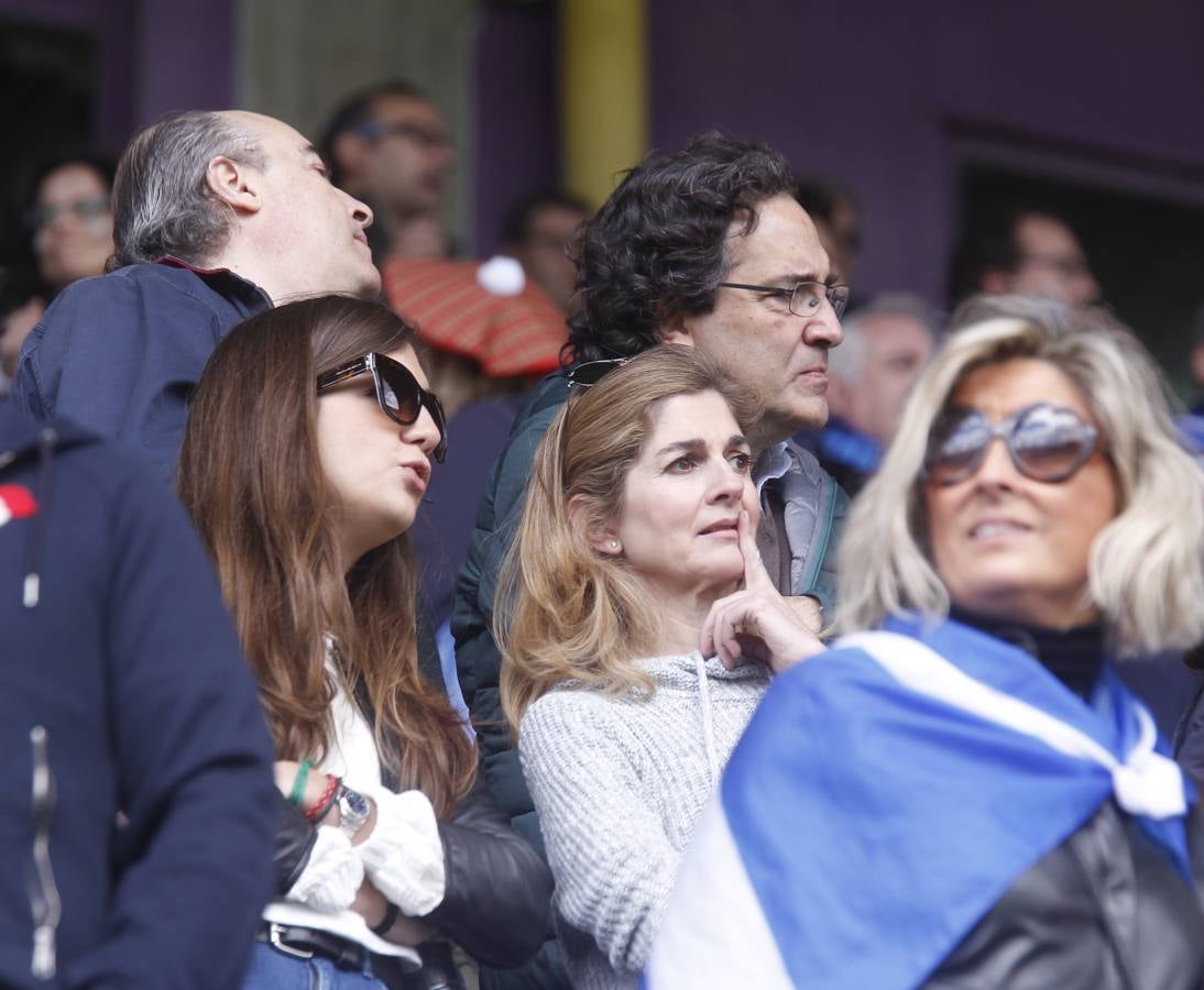 La afición vallisoletana disfruta en la final de la Copa del Rey de rugby