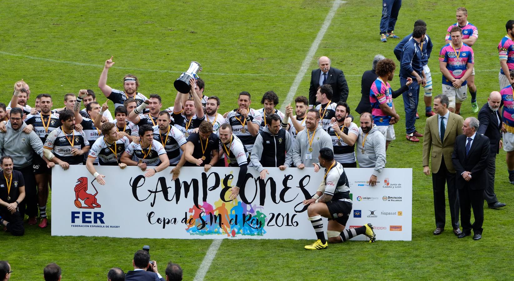 El Salvador, campéon de la Copa del Rey de rugby (1/2)