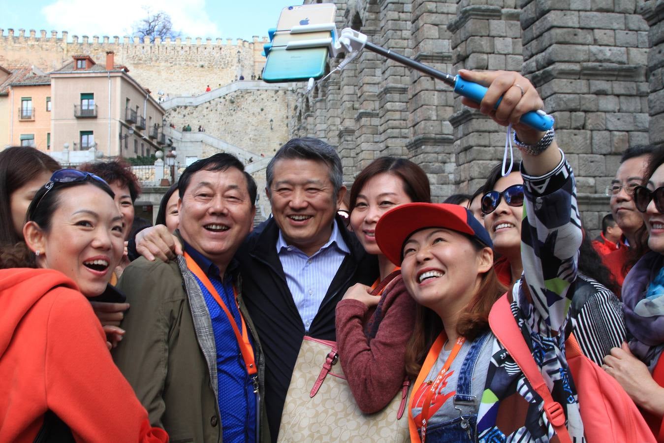 Un empresario chino visita Segovia junto a 700 directivos de sus empresas