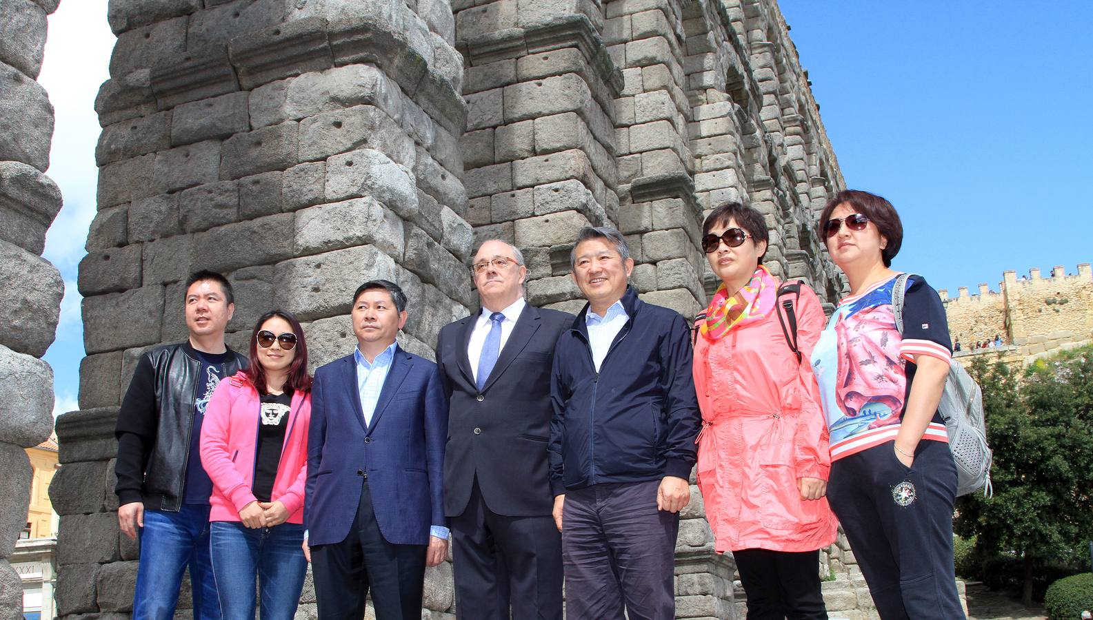 Un empresario chino visita Segovia junto a 700 directivos de sus empresas