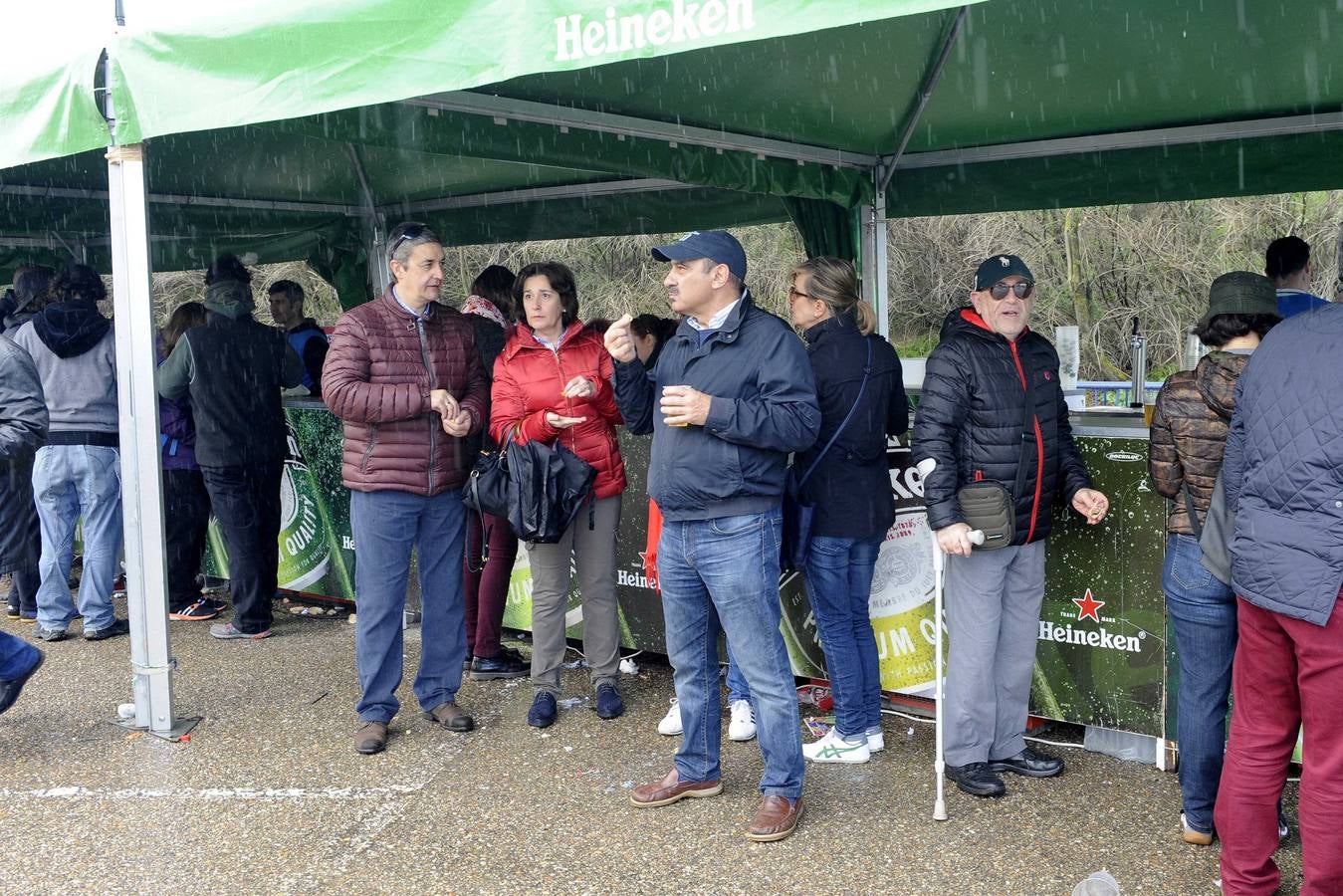 Primeras celebraciones de la Copa del Rey de rugby en la &#039;Fan Zone&#039;