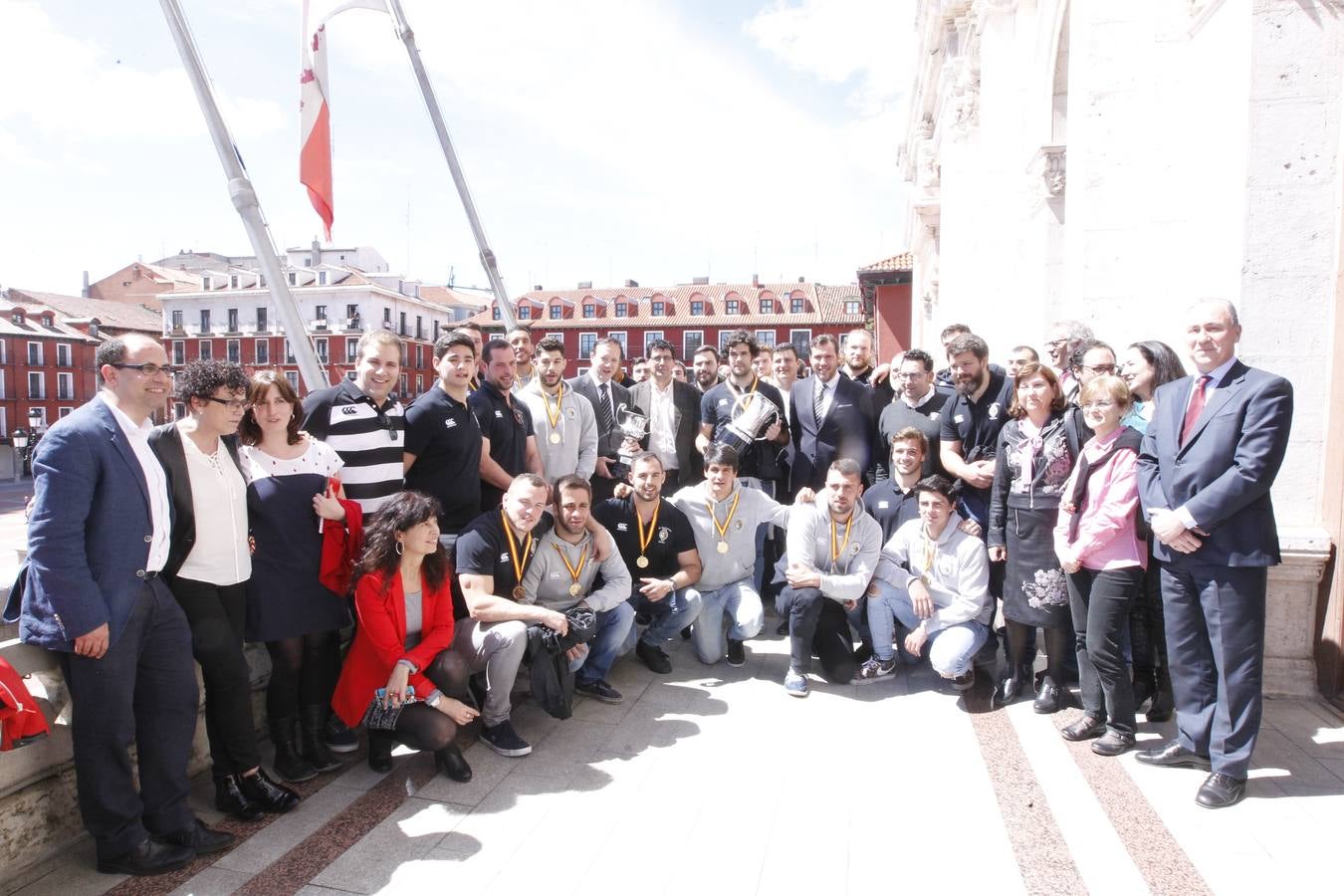 Recepción en el Ayuntamiento.