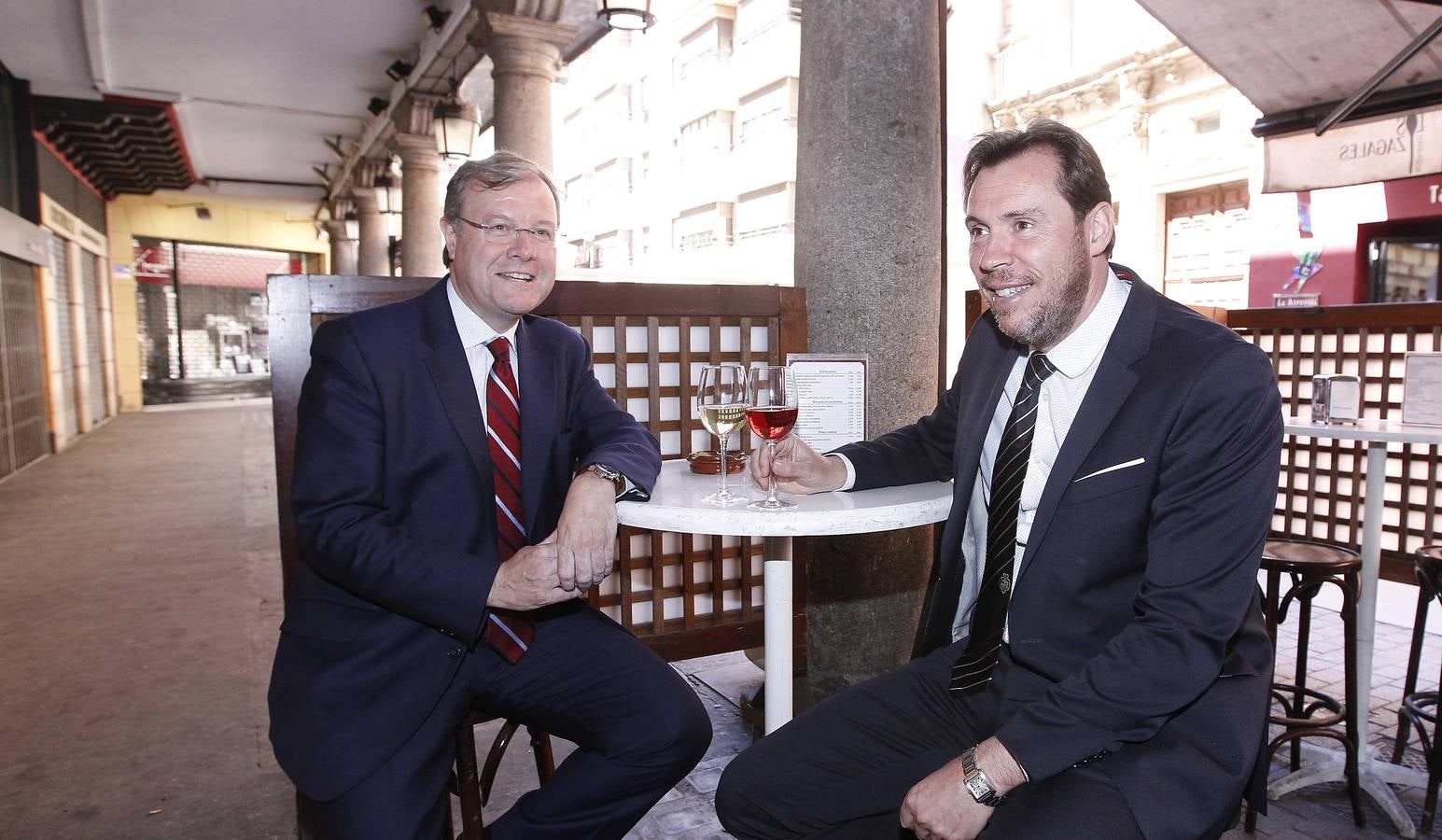 El alcalde de León, Antonio Silván, visita Valladolid