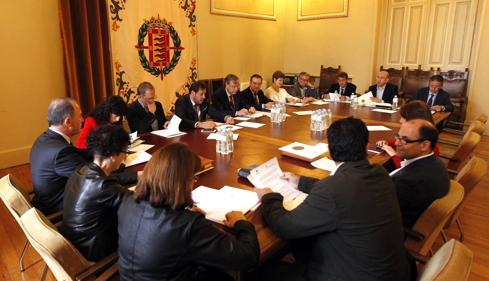 El alcalde de León, Antonio Silván, visita Valladolid