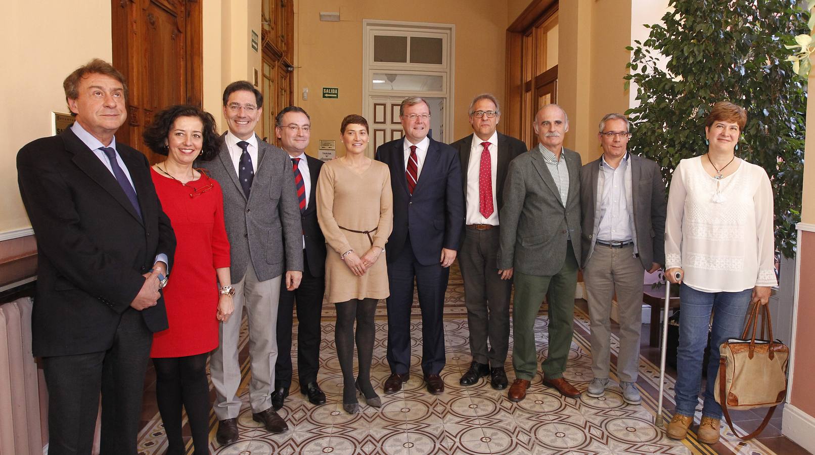 El alcalde de León, Antonio Silván, visita Valladolid