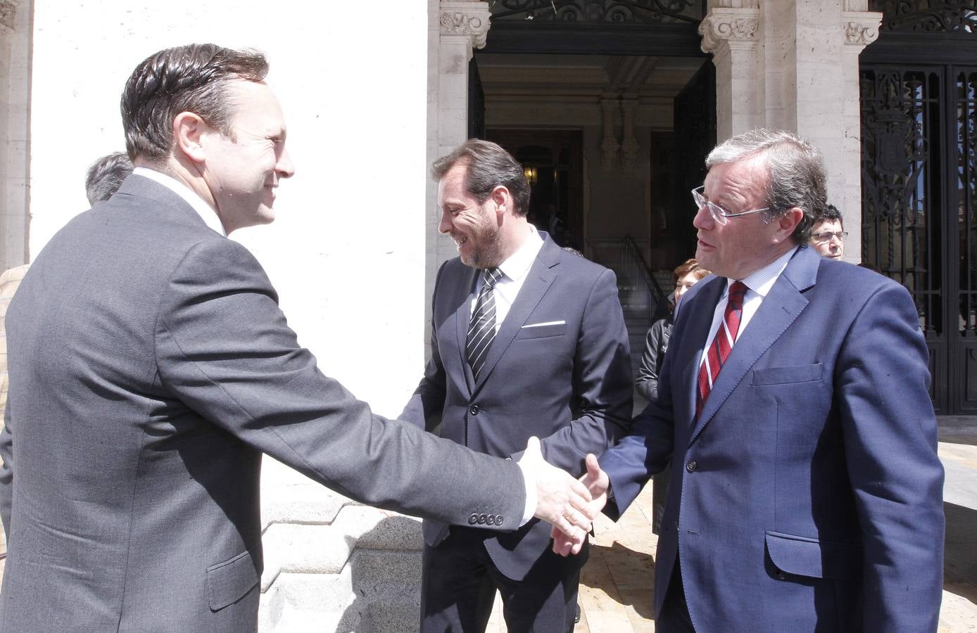 El alcalde de León, Antonio Silván, visita Valladolid
