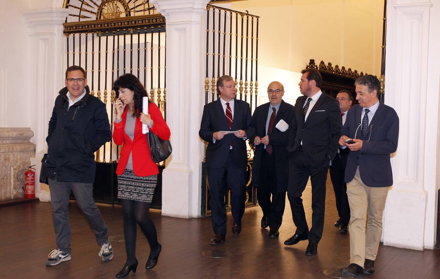 El alcalde de León, Antonio Silván, visita Valladolid