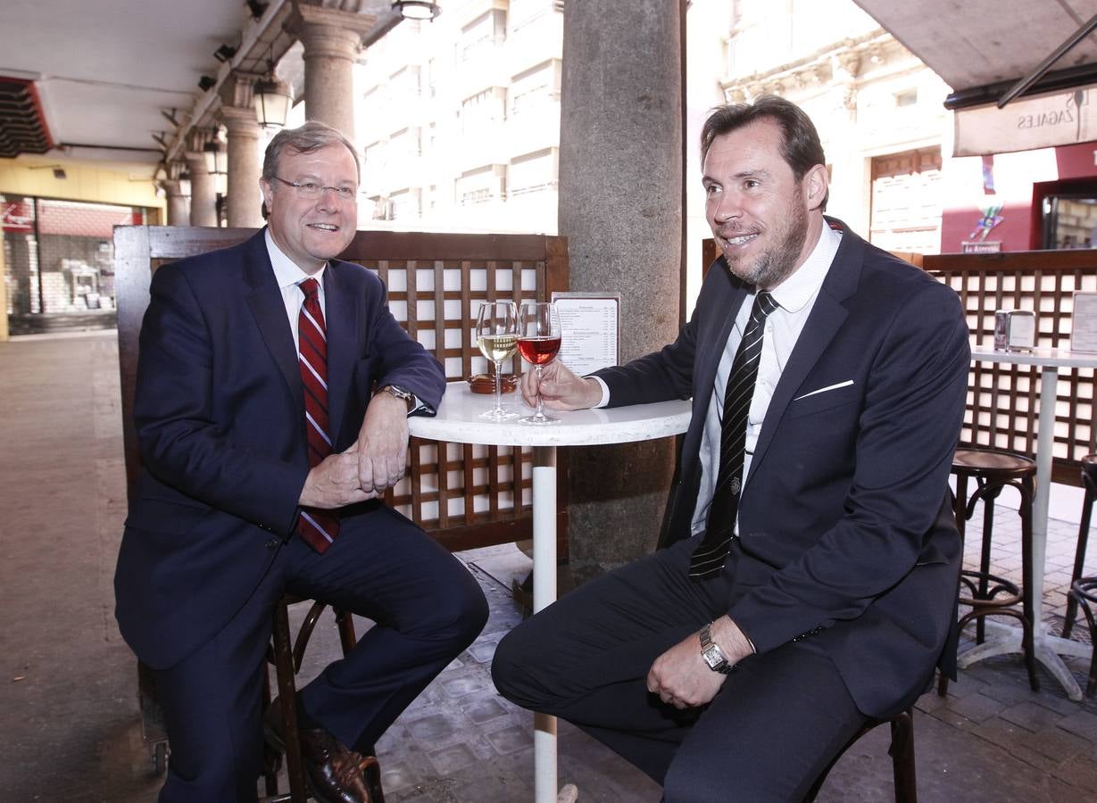 El alcalde de León, Antonio Silván, visita Valladolid