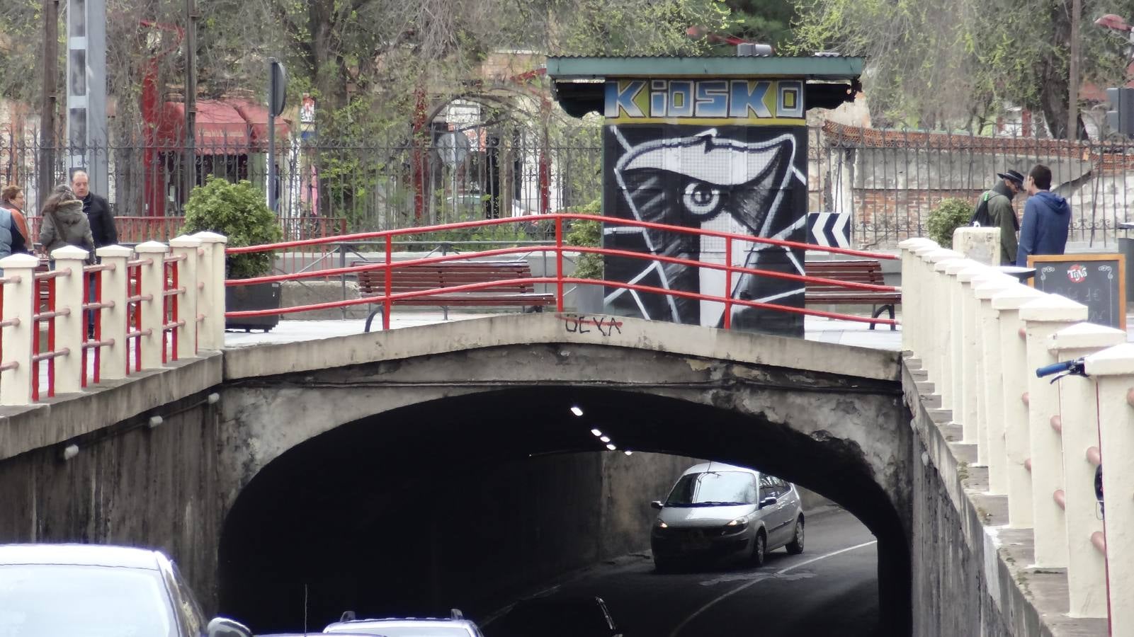 El grafiti que recorre toda la ciudad