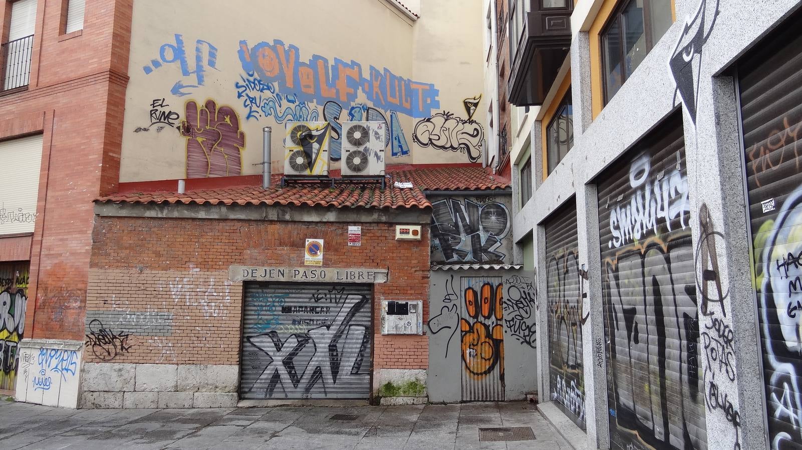 El grafiti que recorre toda la ciudad