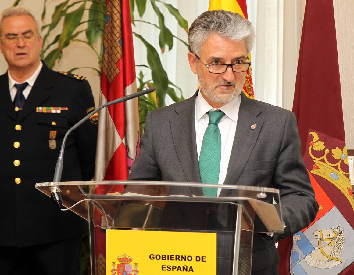 Entrega de distinciones a miembros de los cuerpos de Seguridad de Segovia