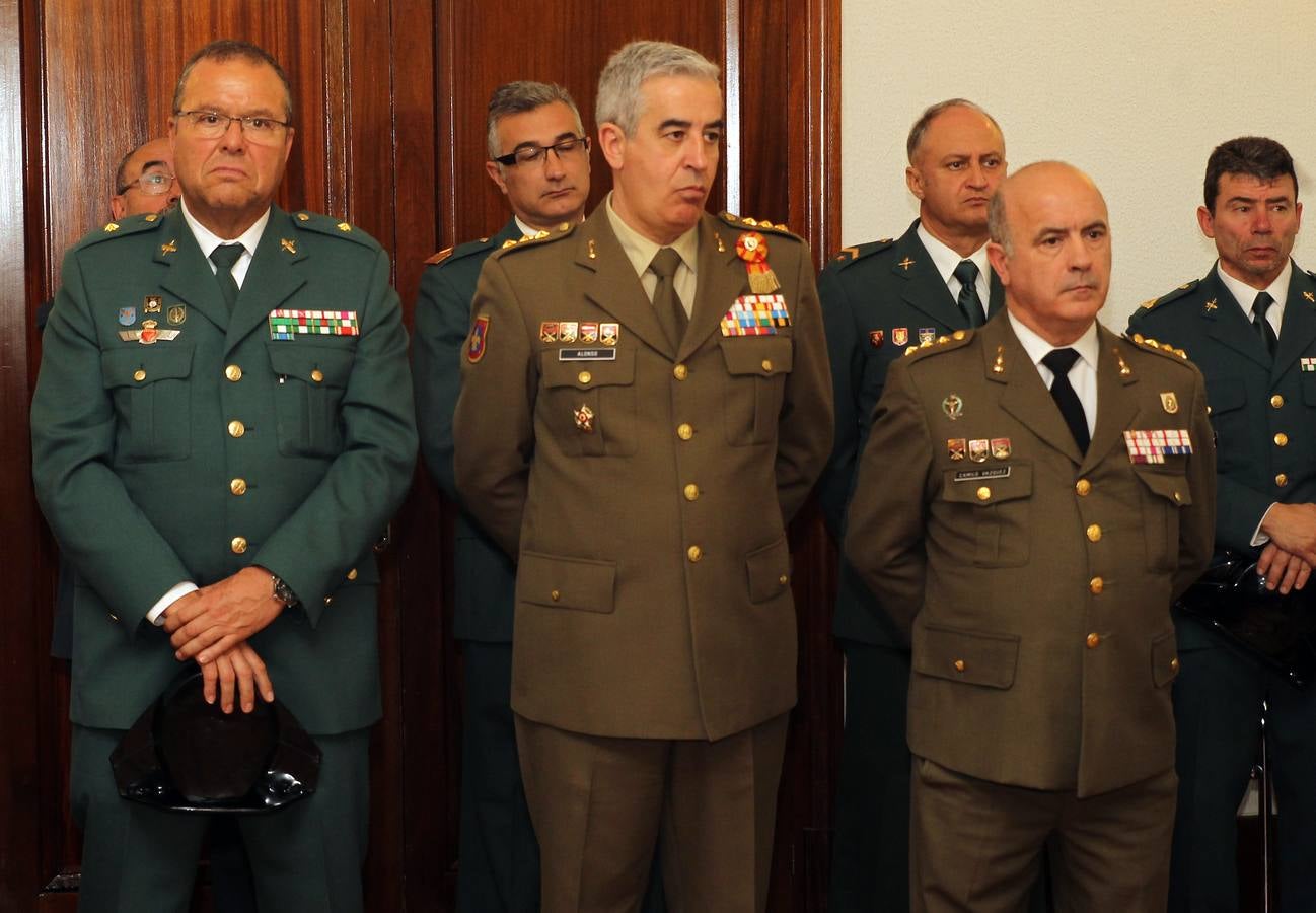 Entrega de distinciones a miembros de los cuerpos de Seguridad de Segovia