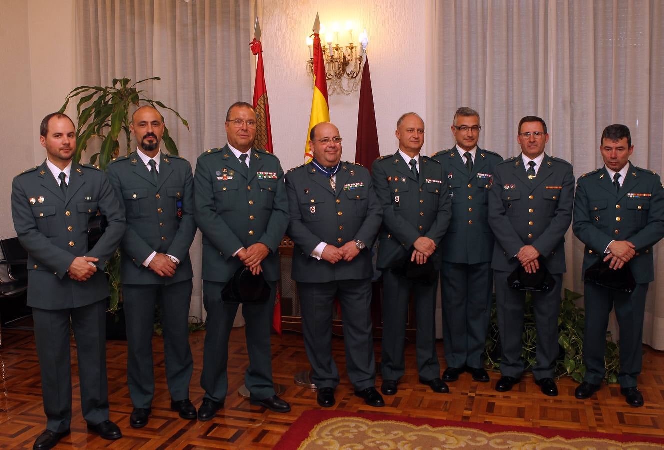 Entrega de distinciones a miembros de los cuerpos de Seguridad de Segovia
