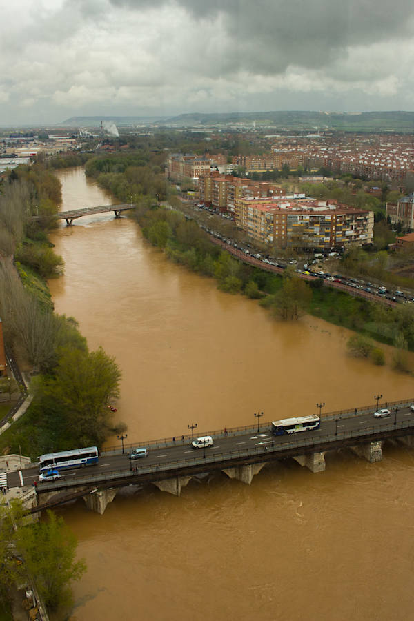 Crecida de los ríos Pisuerga y Esgueva en Valladolid