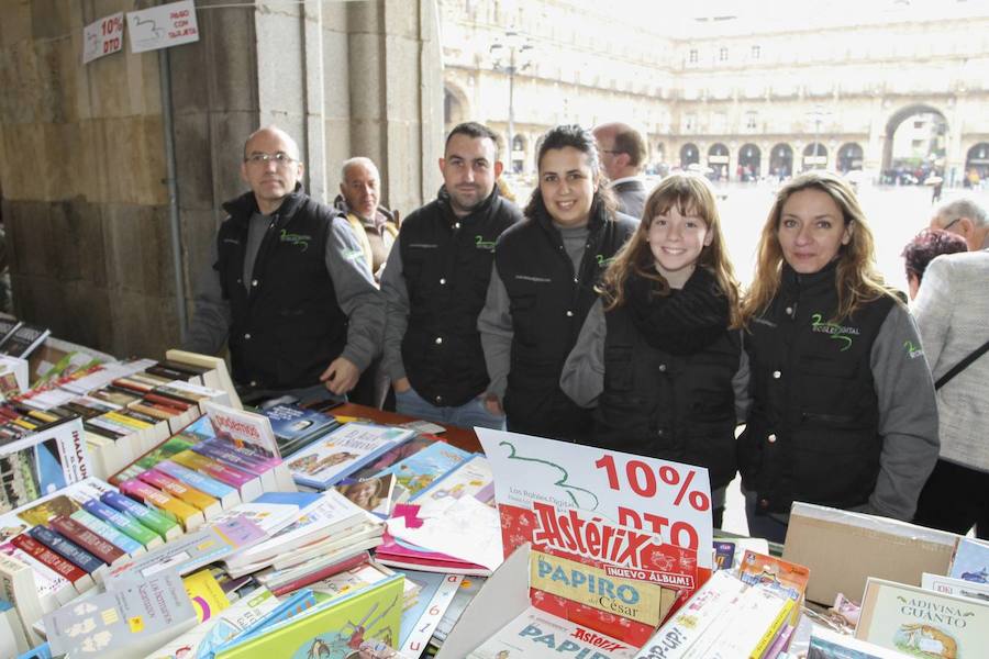 Celebración del Día Internacional del Libro en Salamanca