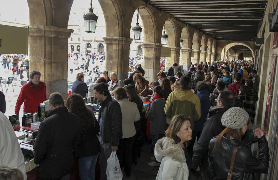 Celebración del Día Internacional del Libro en Salamanca