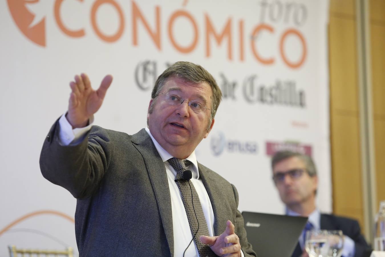 El catedrático Jaume Ventura, en el Foro Económico de El Norte de Castilla en Salamanca