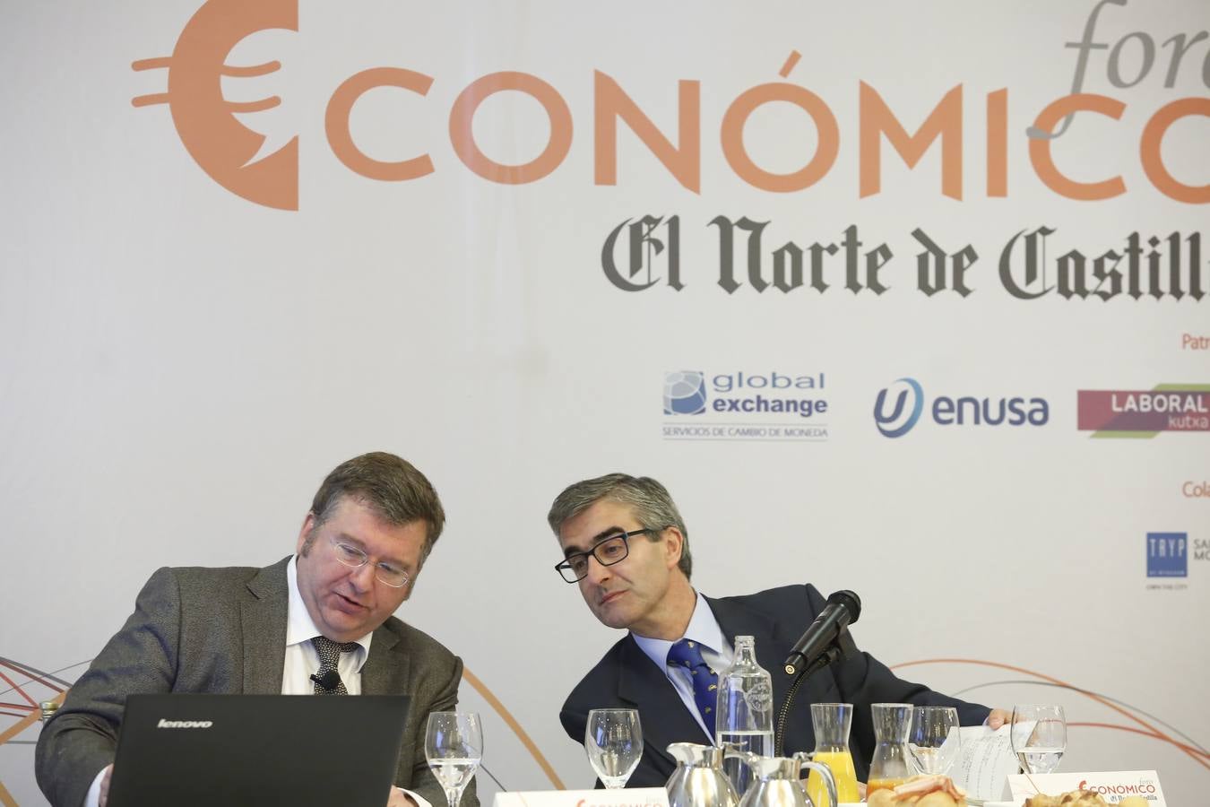 El catedrático Jaume Ventura, en el Foro Económico de El Norte de Castilla en Salamanca