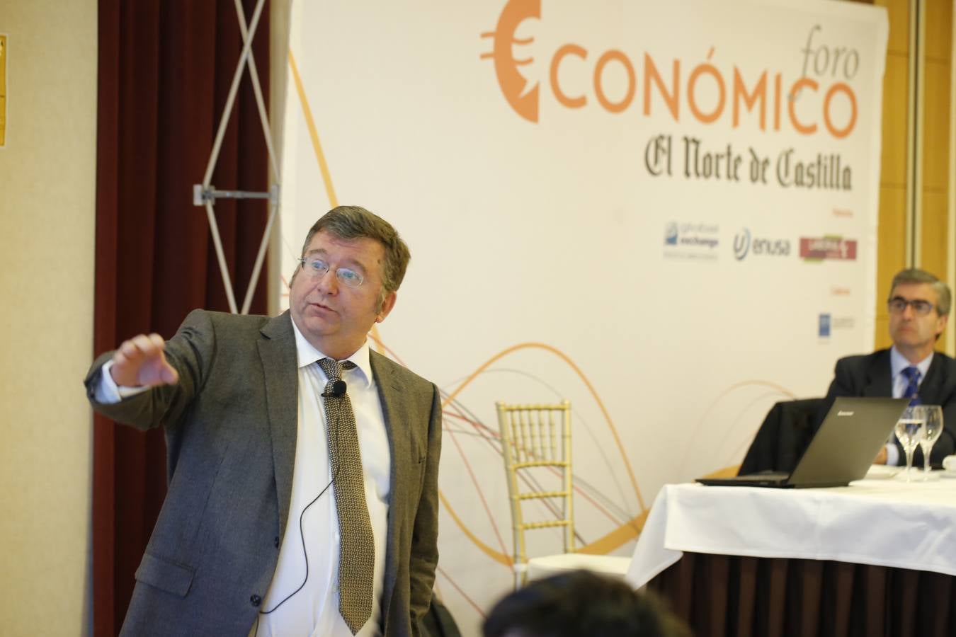 El catedrático Jaume Ventura, en el Foro Económico de El Norte de Castilla en Salamanca