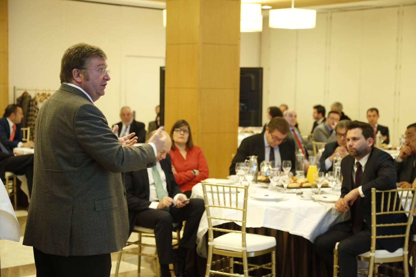 El catedrático Jaume Ventura, en el Foro Económico de El Norte de Castilla en Salamanca