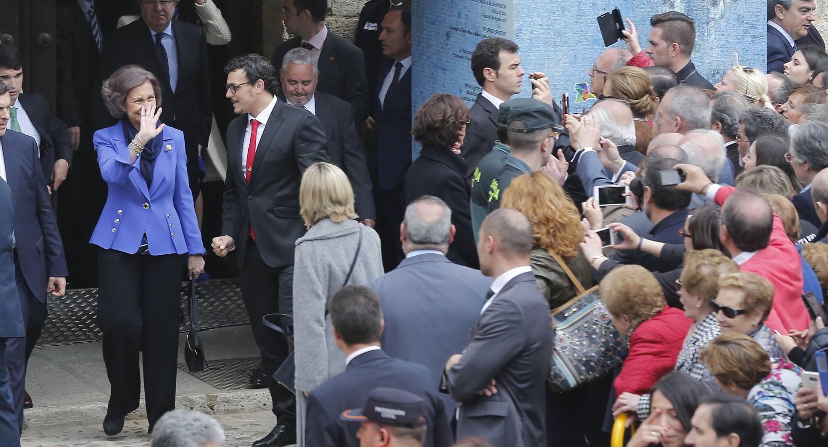 La reina Sofía inaugura Las Edades del Hombre en Toro (Zamora) 1/2
