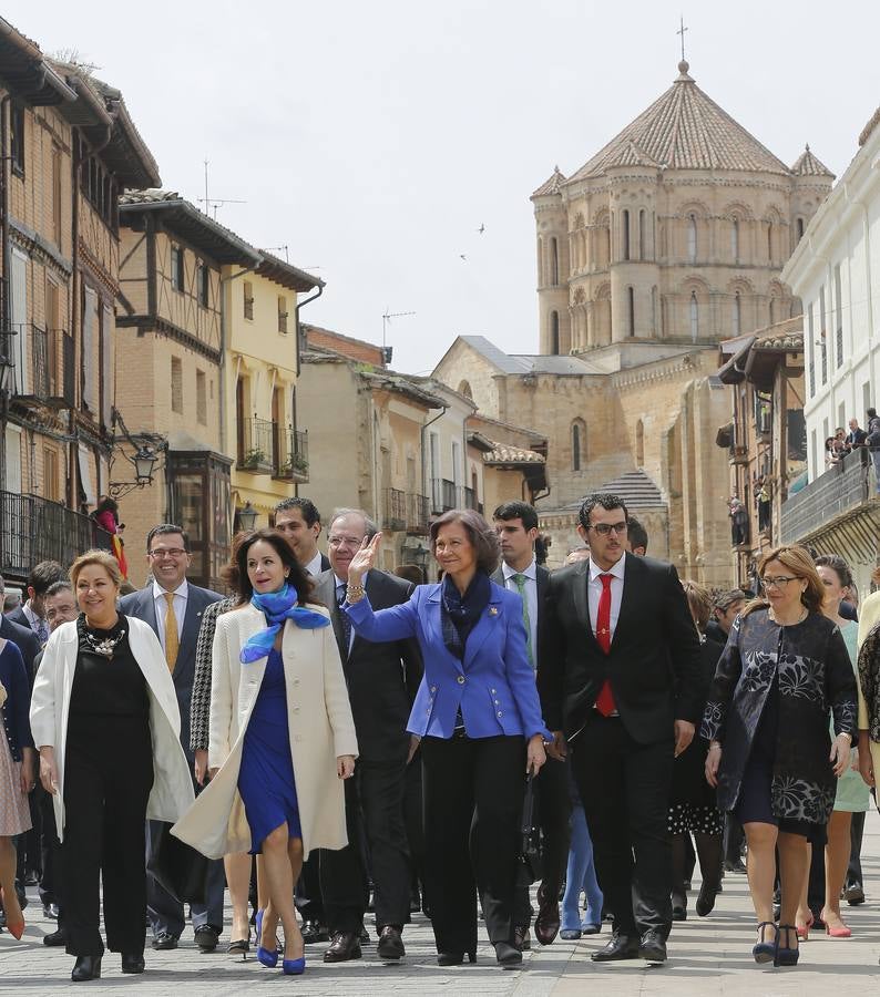 La reina Sofía inaugura Las Edades del Hombre en Toro (Zamora) 1/2
