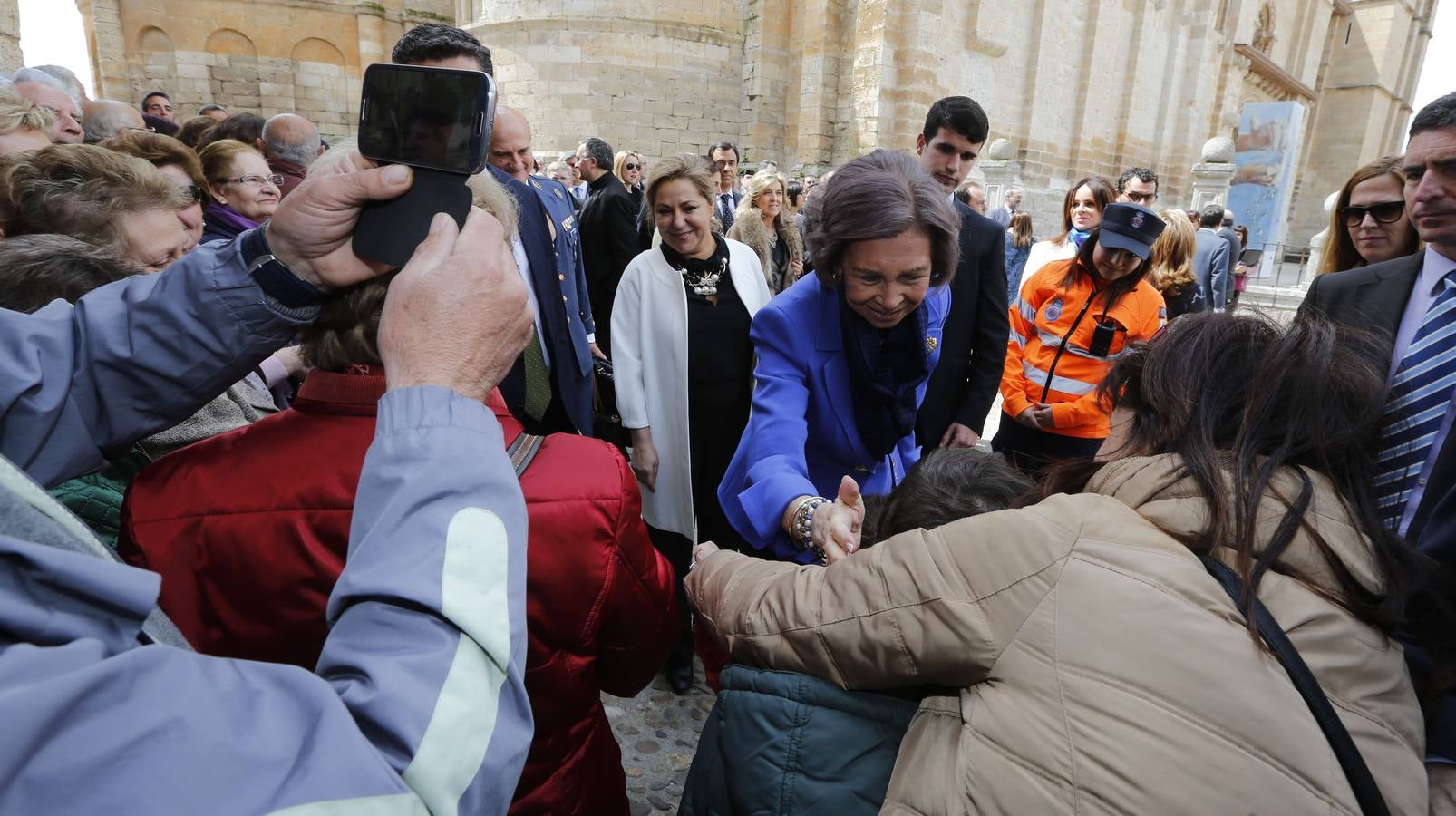 La reina Sofía inaugura Las Edades del Hombre en Toro (Zamora) 1/2